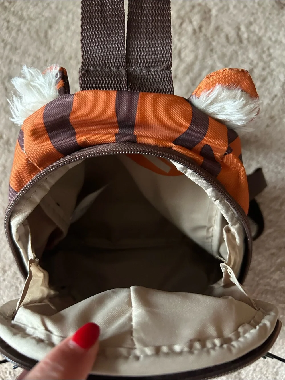 Sammies by Samsonite Kids Small Tiger Backpack - Orange, Brown, Yellow